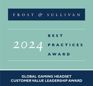 HP Awarded Frost &amp; Sullivan's 2024 Global Customer Value Leadership Award for Its Outstanding Innovations in the Gaming Headset Industry