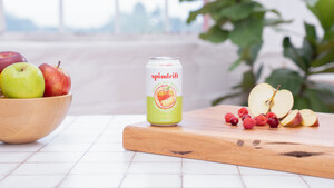 New Spindrift® Fuji Apple celebrates the unmatched taste of real apples - never from concentrate