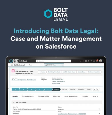 Introducing Bolt Data Legal: Case and Matter Management on Salesforce