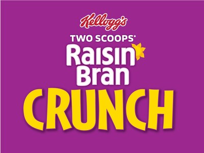 Kellogg's Two Scoops Raisin Bran® Crunch Logo (CNW Group/WK Kellogg Co)