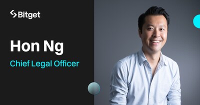 Bitget Welcomes Top 20 Legal Leader Hon Ng as New Chief Legal Officer