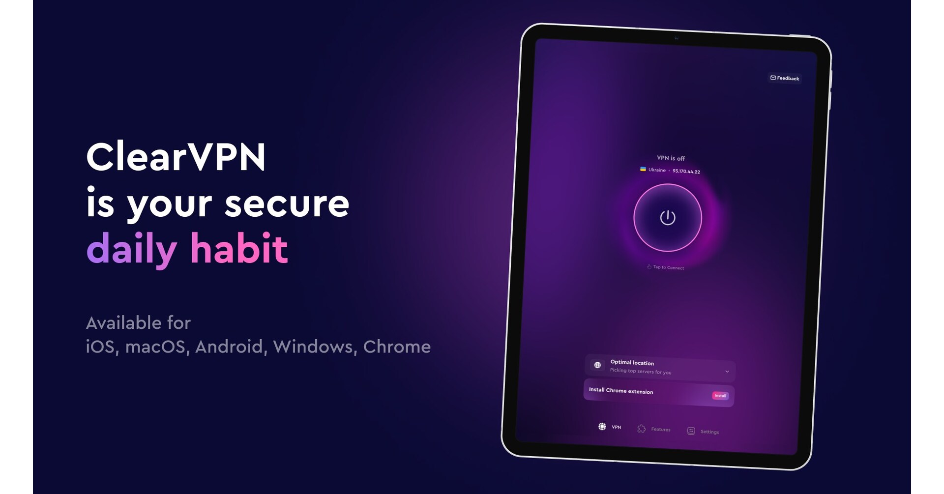 Privacy Made Simple: MacPaw Expands ClearVPN to iPadOS with Intuitive Design