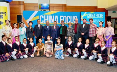 Group photo of distinguished guests and speakers by Alex Todd