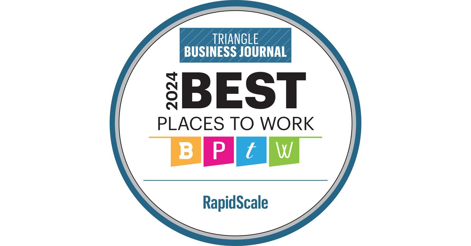 RapidScale, a Cox Business company, named a 2024 Best Workplaces winner by the Triangle Business Journal