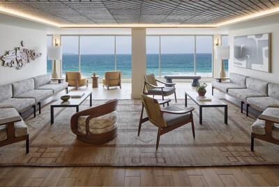 Monterey Beach Hotel Lobby Lounge. Photo Credit: Ron Starr.