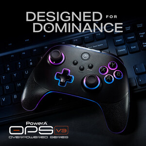 Experience Next-Level Gaming with PowerA's New OVERPOWERED Series Wireless Controllers for PC and Cloud Gaming