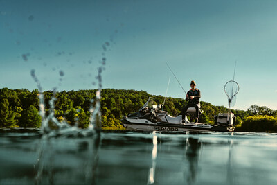 The 2025 Sea-Doo FishPro Apex unique design and innovation features make it one of the most complete fishing personal watercraft on the market today. ©BRP 2024 (CNW Group/BRP Inc.)