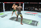 Monster Energy’s Dricus Du Plessis Submits Israel Adesanya to Defend UFC Middleweight Championship Title at UFC 305 in Perth, Australia.