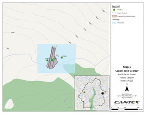 CANTEX ANNOUNCES RESUMPTION OF DRILLING AND REPORTS OUTSTANDING COPPER AND SILVER RESULTS ON ITS COPPER PROJECT LOCATED 10KM WEST OF ITS SILVER-LEAD-ZINC-GERMANIUM DEPOSIT ON ITS 100% OWNED NORTH