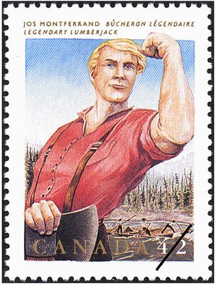 Larger than life French Canadian folk hero and raftsman Jos Montferrand receives National Historic Person designation