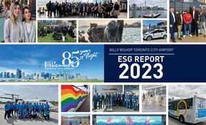 Plus propre, plus écologique et plus silencieux L'Aéroport Billy Bishop de Toronto publie son rapport ESG 2023