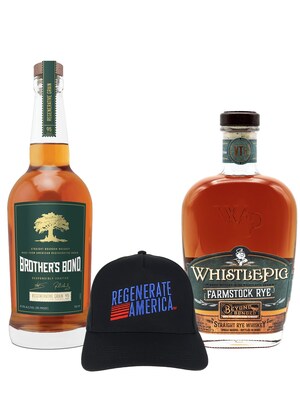 Whiskey Powerhouses WhistlePig and Brother's Bond join forces to launch the Regenerate Bundle