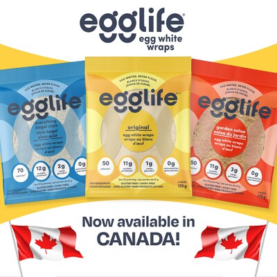 Egglife's first-ever international expansion is the latest milestone in the brand's sustained growth trajectory to reach health-conscious consumers seeking a smarter tortilla alternative.