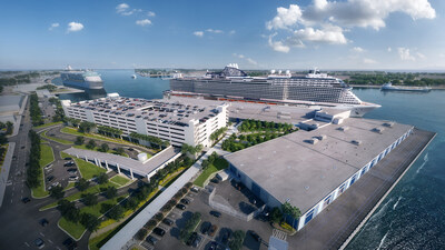 Comienza Oficialmente La Construcción De La Cuarta Terminal De Cruceros De Galveston – El Futuro Terminal De MSC Seascape