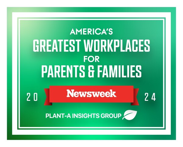 WesBanco is proud to be named one of Newsweek's America's Greatest Workplaces for Parents and Families