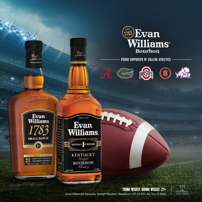 Evan Williams Bourbon Announces Partnership to Become Game Day's #1 Pour with Learfield