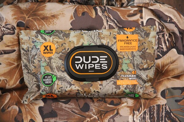 Dude Wipes and Realtree Camo Pack