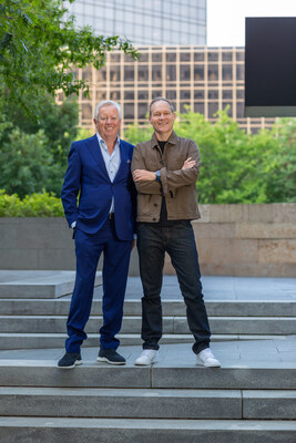 J.J. Carter, right, will become President and Chief Executive Officer of FleishmanHillard. He succeeds John Saunders, left, who will take on the role of Chairman.