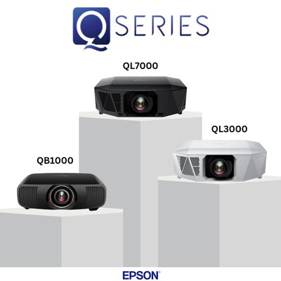 Epson Q-Series 4K Laser Projector lineup accommodates a variety of viewing environments with true-to-life images for ultimate immersive experiences in today’s modern luxury homes.