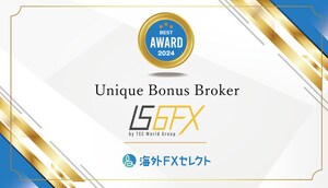 クリックアンドペイが海外FXセレクトにて Unique Bonus Broker としてIS6FXを表彰