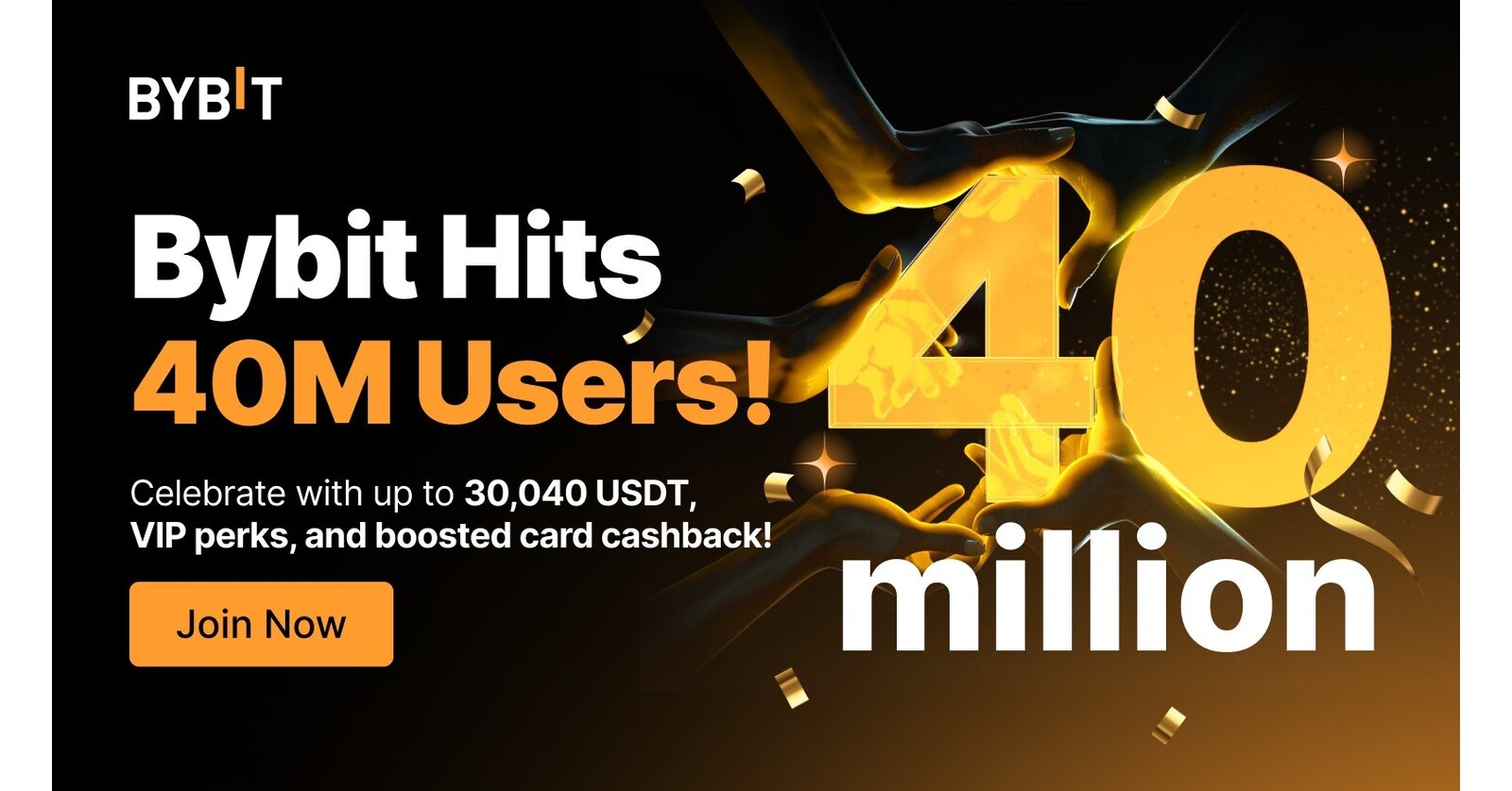 Bybit celebrates 40 million strong community with epic rewards campaign