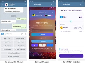 now.gg announces a Telegram store for mobile games and AI apps, with payments via TON