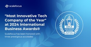 Scalefocus Wins "Most Innovative Tech Company of the Year" Award at the 2024 International Business Awards® in Addition to Two More Prestigious Recognitions