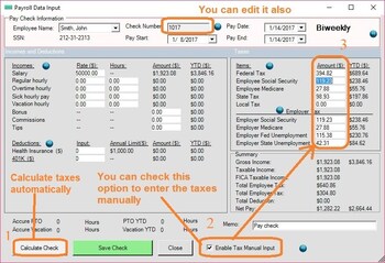 After Fact Payroll Set Up