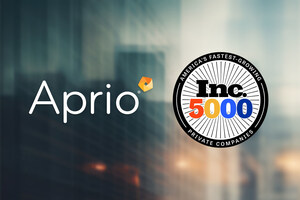 Aprio Named to Inc. 5000 List of Fastest-Growing Private Companies for Second Consecutive Year