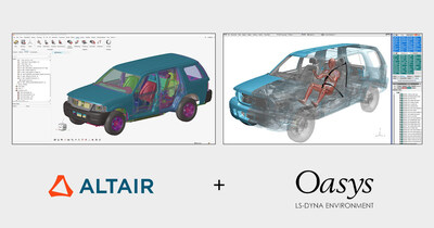 Altair and Oasys have announced a joint development agreement to deliver an integrated solution for safety simulation modeling in the automotive market.