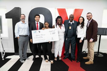 Grant Cardone Foundation celebrates the success of its seventh 10X Pitch Off which has totaled $128,000 in Funds distributed. (PRNewsfoto/Grant Cardone Foundation)