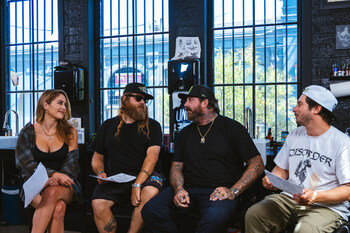 Monster Energy’s UNLEASHED Podcast Welcomes World-Famous Tattoo Artist Luke Wessman on a Special Live Episode from DTLA with hosts Brittney, The Dingo, and Danny