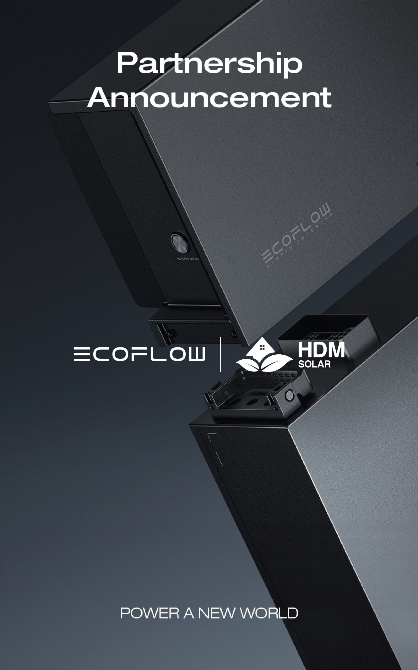 EcoFlow Announces Partnership with HDM Solar to Expand Home Energy Solutions in the UK