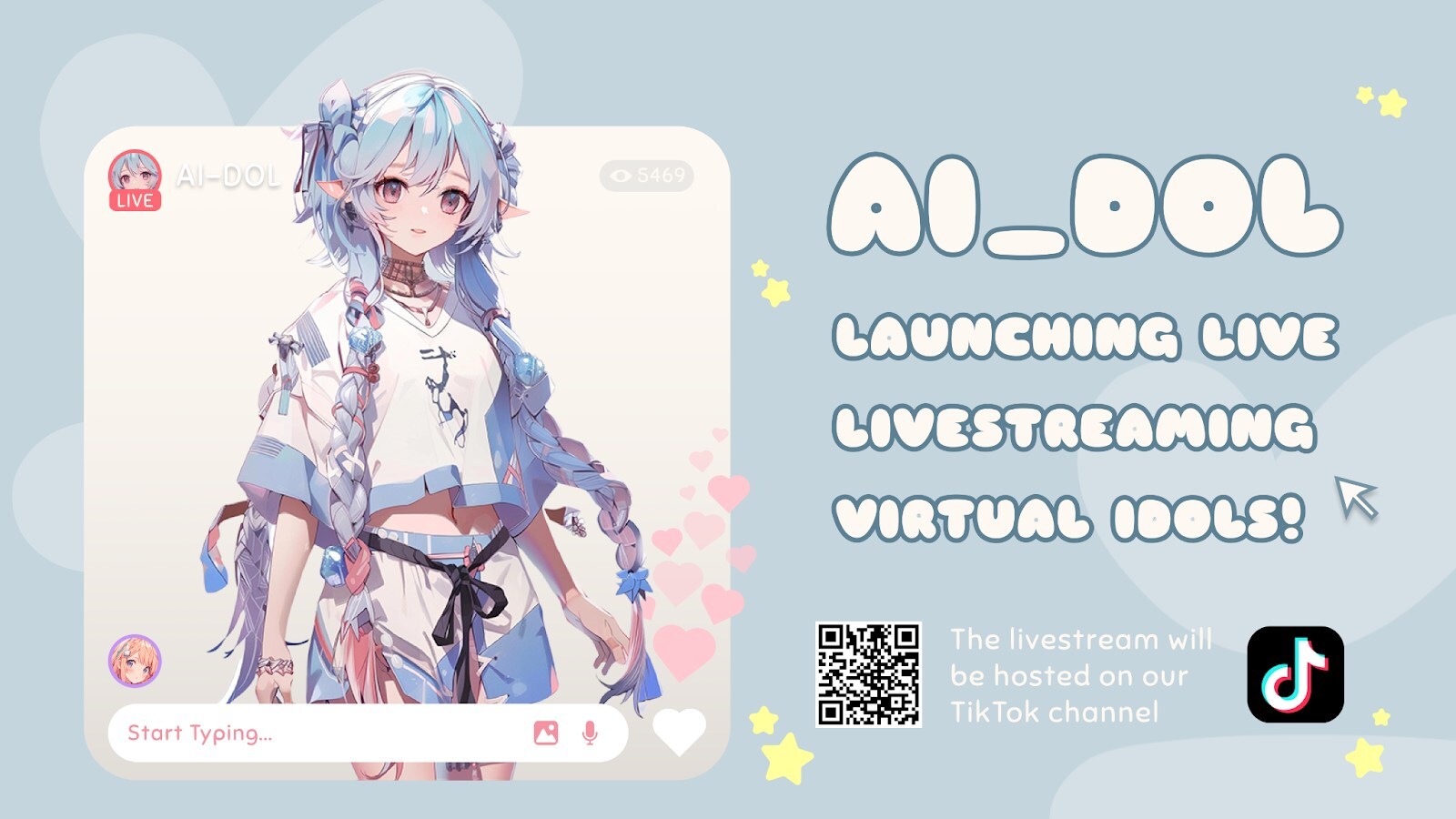 AI-DOL: Launching 24/7 Live Streaming Virtual Idols