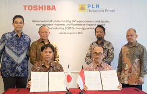 Toshiba dan PLN Nusantara Power Menjajaki Penerapan Awal Teknologi Penangkapan CO₂ pada Pembangkit Listrik Termal