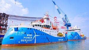 Asiens erste Offshore-Windkraftanlagen werden ausgeliefert, um die Erkundung der Tiefsee-Energiekopplung weiter zu fördern