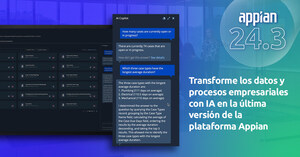 Appian Platform lanza su más reciente versión transformando los datos empresariales y la automatización de procesos con innovaciones impulsadas por IA