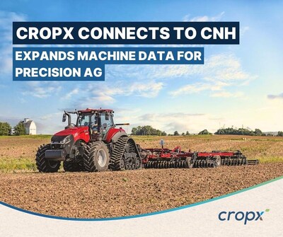 The digital integration between CNH and CropX will enable data collected by CASE IH and New Holland machines to be displayed and used within the CropX agronomic farm management system for improved precision and sustainability.