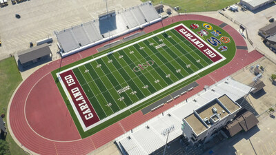 Williams Stadium in Garland ISD is a multi-purpose field with Matrix Helix® synthetic turf and Ecotherm® infill.