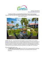 Divi Resorts Offers up to 40% OFF Fall & Winter Travel to the Caribbean