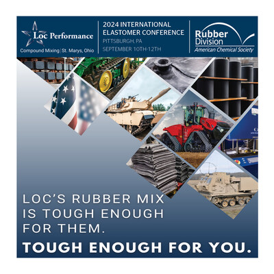 Loc is exhibiting at the upcoming International Elastomer Conference, hosted by The Rubber Division.