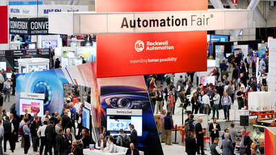 2023 Rockwell Automation Fair Expo floor in Boston, Mass.