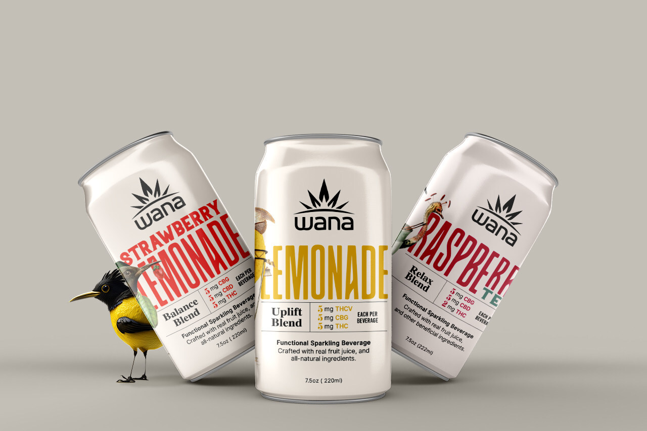 Wana Beverages, a new hemp-infused line of ready-to-drink sparkling beverages crafted with hemp extracts, real fruit juice and other beneficial ingredients, now available exclusively on ShopWanderous.com.