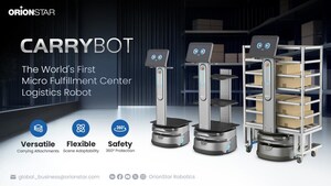 OrionStar Robotics Launches CarryBot: The World's First Logistics Robot for Micro-Fulfillment Centers