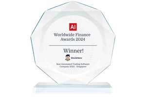 StockHero.ai Wins Best Automated Trading Software Company 2024 Award