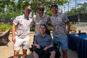 Parent Project Muscular Dystrophy and Nick and Jenner Jensen Celebrate Successful Swing Fore the Future Golf Tournament