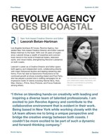 Revolve agency goes Bicoastal with the addition of New York-based Creative Director and Editor Leeorah Betan-Hartman