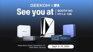 GEEKOM présentera sa gamme diversifiée de mini PC à l'IFA 2024