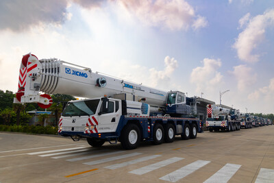 XCMG customized cranes have been dispatched in bulk to the Middle East.