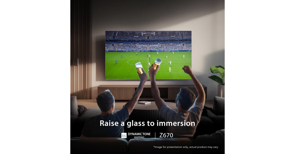 Toshiba TV Z670 brings sports fans into everyday life